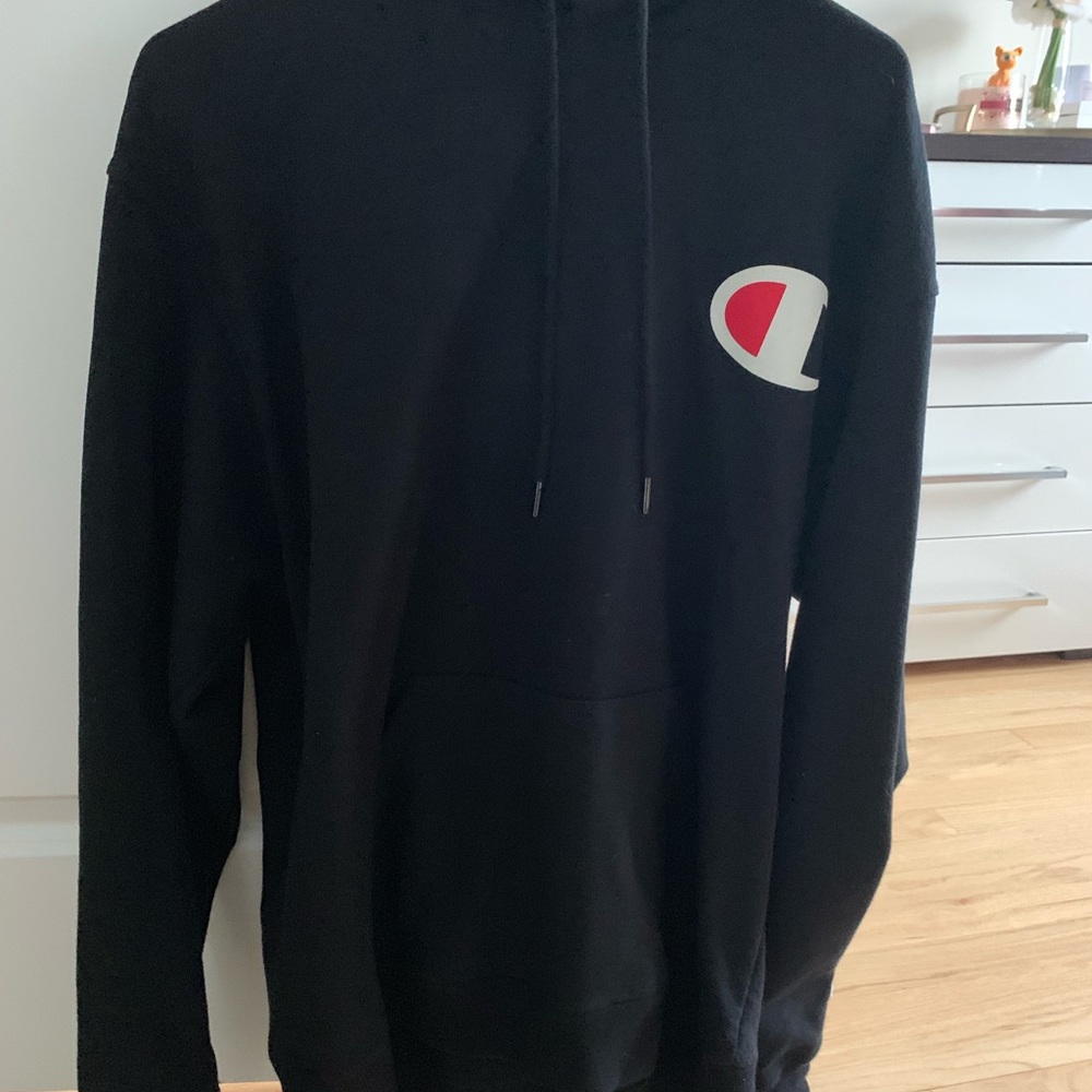 Champion Big C Black Hoodie
